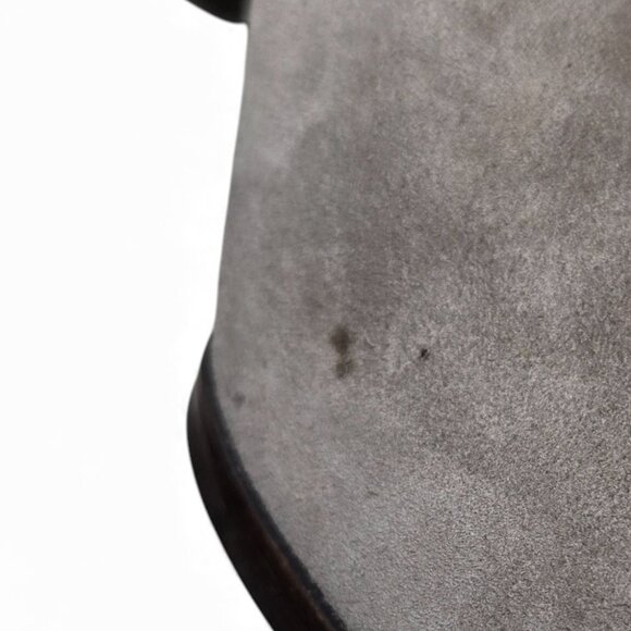 Sam Edelman Louie Suede Heeled Booties Women's Tan Western Fringe Cowgirl 6.5 - Picture 10 of 11